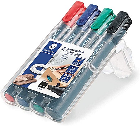 GRI MARKER STAEDTLER 350WP4 4/SET [1]