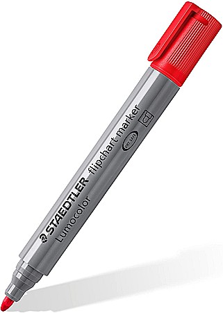 GRI MARKER STAEDTLER FLIPCHART 356WP4 4/SET [2]
