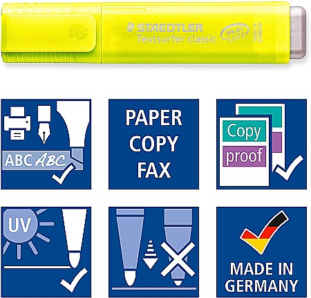 GRI TEXTMARKER STAEDTLER 364PWP8 8/SET [4]