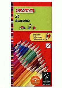 RECHIZITE SCOLARE - HE CREIOANE COLORATE 24/SET HERLITZ 10412039