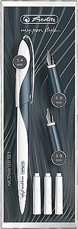 Caligrafie - HE STILOU CALIGRAFIE MY PEN 3 PENITE, DARK SHALE 11360286