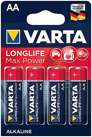 ACCESORII IT - STA BATERII VARTA AA ALKALINE LONGLIFE MAX POWER 4/SET 4706/4