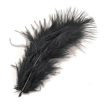 Pene - KP PENE DECOR MARABOU 10CM 15/SET NEGRU 6619614
