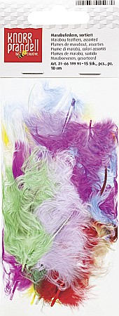 KP PENE DECOR MARABOU 5CM 15/SET CULORI ASORTATE 6619991 [1]