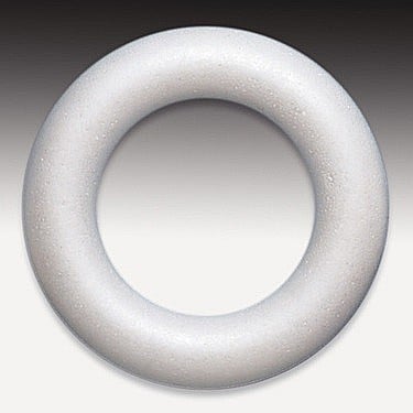Materiale de Baza pentru Decoratiuni Craciun - KP INEL POLISTIREN/ CORONITA POLISTIREN 22CM, ROTUND 6763227
