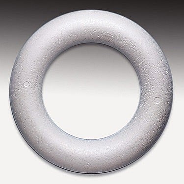 Materiale de Baza pentru Decoratiuni Craciun - KP INEL POLISTIREN/ CORONITA POLISTIREN 30CM 1/2 6765300