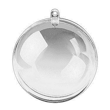 Materiale de Baza pentru Decoratiuni Craciun - KP GLOB PLASTIC 6CM 6917062