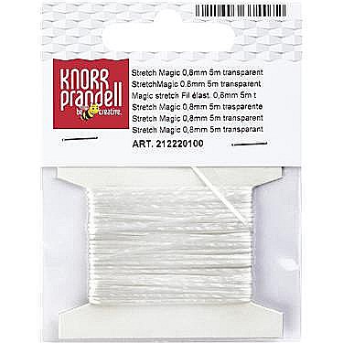 KP FIR ELASTIC 0.8MM X 5M TRANSPARENT 2220100 [1]