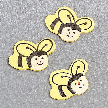 HOBBY - KP ALBINA DECOR LEMN 2.5CM 15/SET 8002550