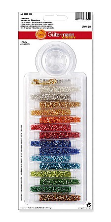 HOBBY - KP KIT MARGELE STICLA 2.5MM DIVERSE CULORI LUCIOASE 6115105