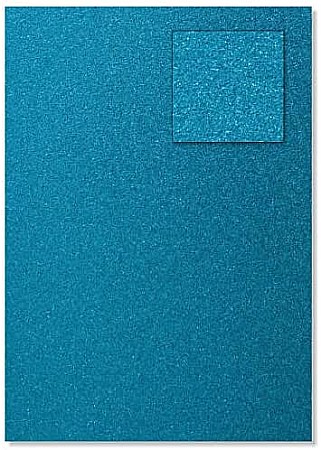 Carton gliterat - KP CARTON CU GLITTER A4 200GR TURQUOISE 18930004