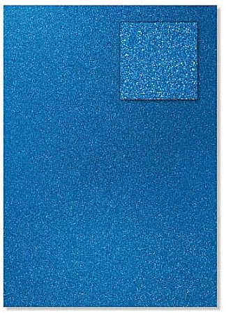 HARTIE PRODUSE DIN HARTIE - KP CARTON CU GLITTER A4 200GR ALBASTRU VERZUI 18930230