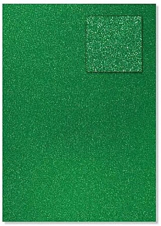 HARTIE PRODUSE DIN HARTIE - KP CARTON CU GLITTER A4 200GR VERDE DESCHIS 18930420