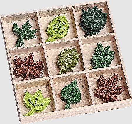 Figurine din Fetru - KP DECORATIUNI PASLA 45/SET FRUNZE 8001209