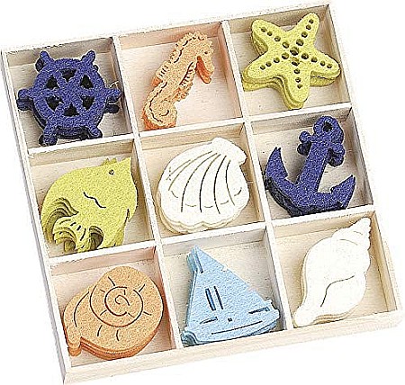 KP DECORATIUNI PASLA 45/SET PARADIS OCEANIC 8001231 [1]