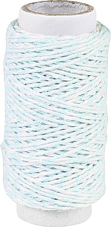 Sfoara si Elastice - KP SFOARA BUMBAC 1MM*20M ALB-TURQUOISE 62660014