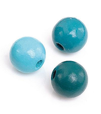 HOBBY - KP MARGELE LEMN 10 MM 50/SET MIX TURCOAZ 6013006