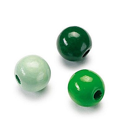 Margele din Lemn - KP MARGELE LEMN 4 MM 165/SET MIX VERDE 6012409