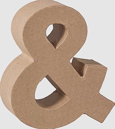 HOBBY - KP LITERA PAPIER MACHE 17.5CM 19293127 - &