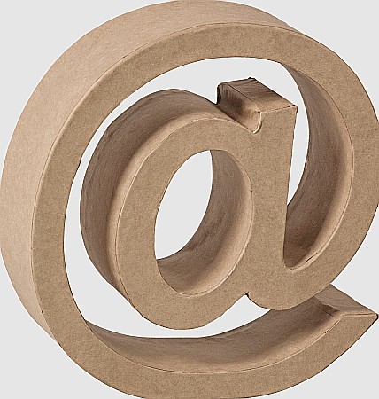 HOBBY - KP LITERA PAPIER MACHE 17.5CM 19293128 - @