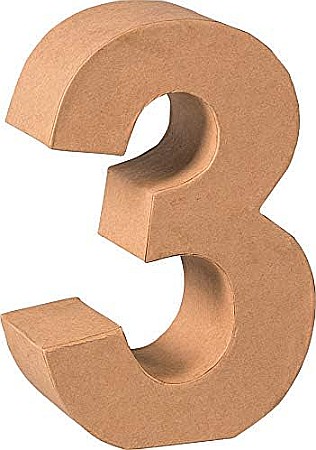 KP CIFRA PAPIER MACHE 17.5CM 19293131 - 1 [4]