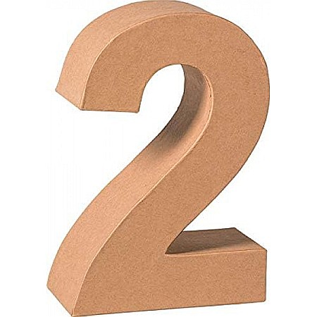 HOBBY - KP CIFRA PAPIER MACHE 17.5CM 19293132 - 2