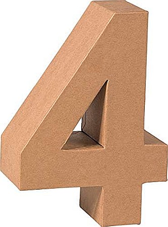 HOBBY - KP CIFRA PAPIER MACHE 17.5CM 19293134 - 4