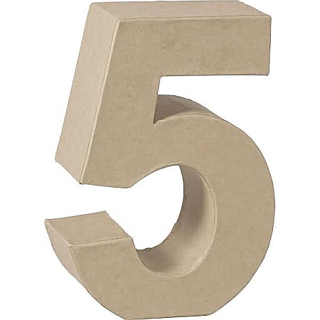 HOBBY - KP CIFRA PAPIER MACHE 17.5CM 19293135 - 5