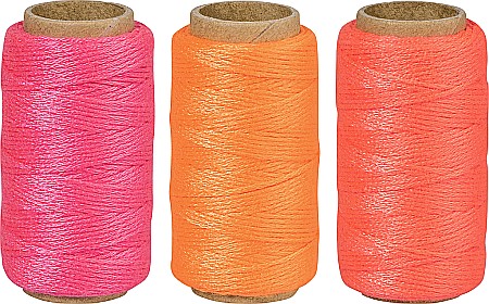 Sfoara si Elastice - KP SFOARA POLIESTER 1MM*40M CULORI ASORTATE NEON 6266200