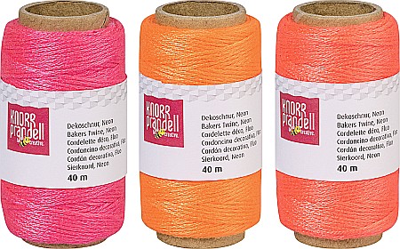 KP SFOARA POLIESTER 1MM*40M CULORI ASORTATE NEON 6266200 [1]