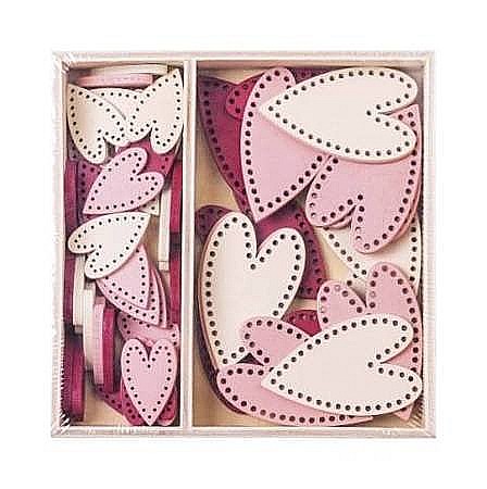 HOBBY - KP DECORATIUNI LEMN 54/SET MODEL INIMIOARE 8001307