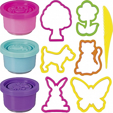 Seturi Creative pentru Copii - KP SET CREATIV PLASTILINA MODELAJ 60GR 2151131