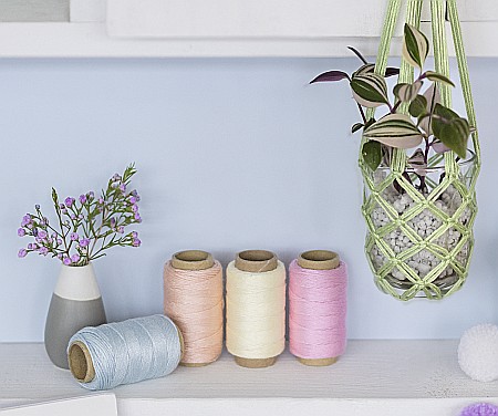 KP SFOARA POLIESTER 1MM*40M CULORI ASORTATE PASTEL 6266201 [3]