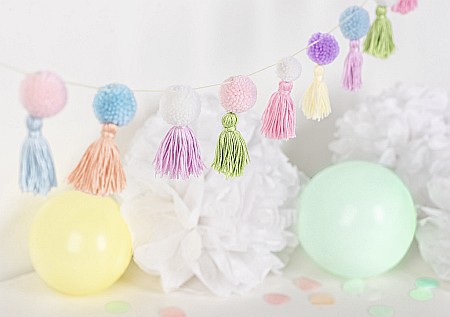 KP SFOARA POLIESTER 1MM*40M CULORI ASORTATE PASTEL 6266201 [7]