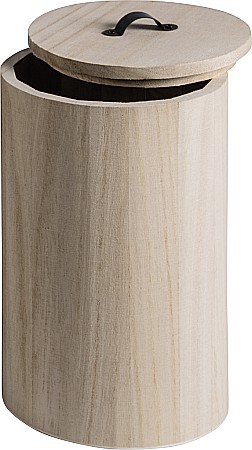 KP CUTIE LEMN ROTUNDA 20.8*12.1CM CU CAPAC 8735203 [2]