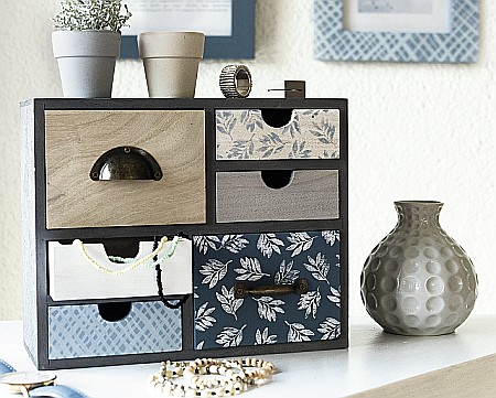 KP CASETA BIJUTERII MINIATURALA LEMN 6 SERTARE 22x9.5x17.7 CM 8735251 [2]