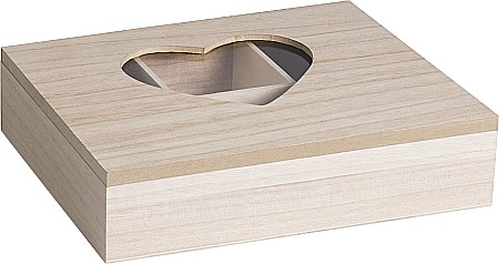 Cutii/ Cufere/ Tavi Lemn - KP CUTIE LEMN CAPAC STICLA 8735225