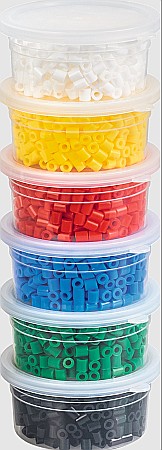 HOBBY - KP SET MARGELE TERMOADEZIVE 6 CULORI*500BUC 2170160