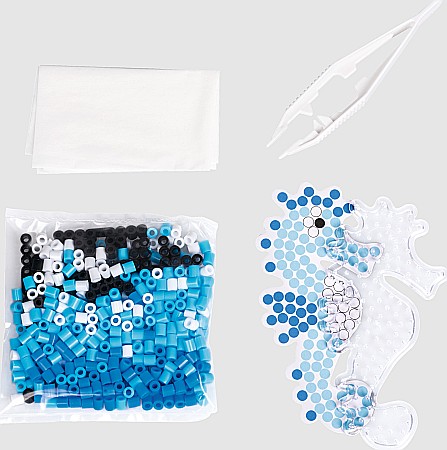 Seturi Creative pentru Copii - KP SET CREATIV CALUT DE MARE DIN MARGELE TERMOADEZIVE 2170200