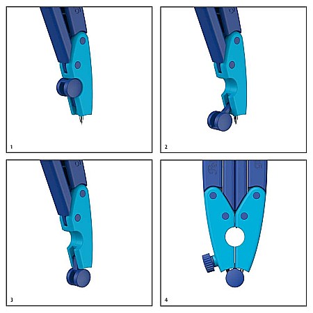 HE COMPAS SCOLAR GRIFFIX ALBASTRU 700818 [4]