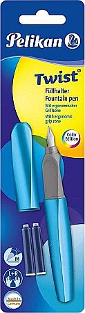 RECHIZITE SCOLARE - HE STILOU PELIKAN TWIST FROSTED BLUE 811262