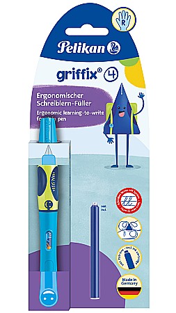 HE STILOU PELIKAN GRIFFIX ALBASTRU 820363 DREPTACI [1]