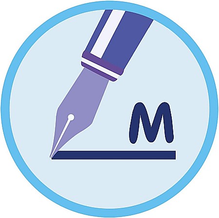 HE STILOU PELIKAN TWIST M GRIP ERGONOMIC ALB/NEGRU  CU 2 REZERVE 824637 [9]