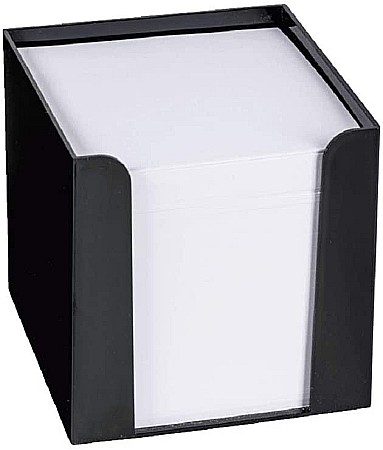 Cuburi de hartie - BR CUB HARTIE 700 FOI CU SUPORT NEGRU DE PLASTIC 95*95MM 0101090