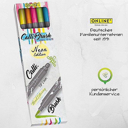 ONLINE CARIOCA TIP PENSULA 2 CAPETE CALLI.BRUSH NEON 5/SET 19078 [5]