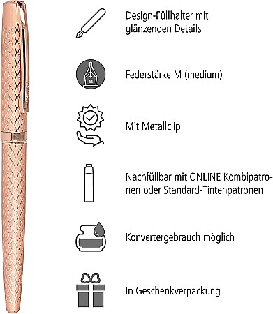 ONLINE STILOU ELEGANZA DIAMOND ROSEGOLD M 34661 [1]