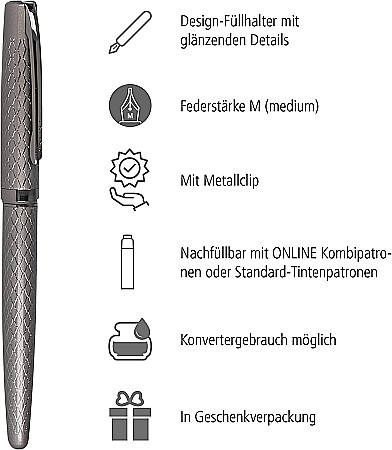 ONLINE STILOU ELEGANZA DIAMOND TITAN M 34662 [2]