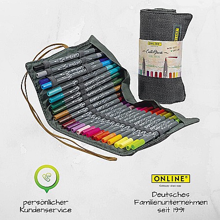 ONLINE PENAR CALLI.BRUSH ECHIPAT, 24 CARIOCI TIP PENSULA 2 CAPETE 81463 [5]