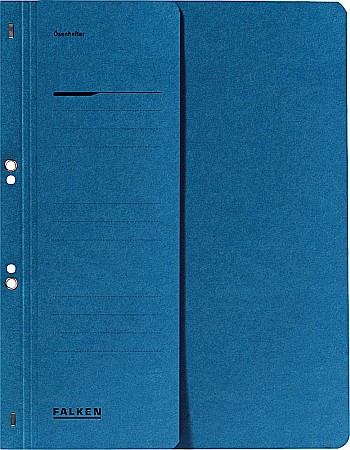 ORGANIZARE SI ARHIVARE - EX DOSAR CAPSE CARTON FALKEN A4 1/2 ALBASTRU 80003809001F