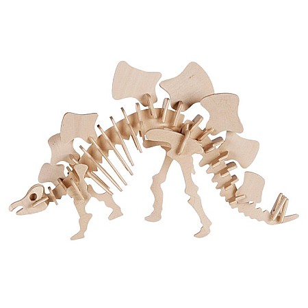 BLU PUZZLE LEMN 3D 12*30CM SCHELET DE DINOZAUR 76/6045 [4]